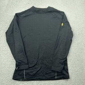 Under Armour Base 2.0 Layer Top Shirt Black Size XL Fitted Mens